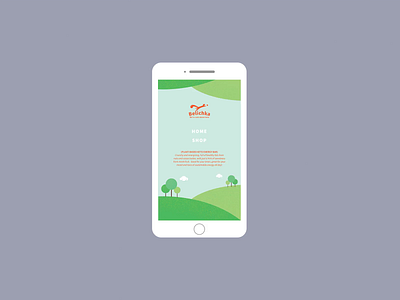 Belichka - mobile version branding responsive design responsive website uiux