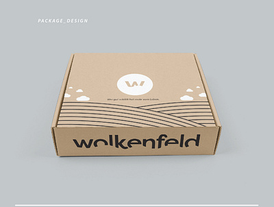 WOLKENFELD PACKAGE DESIGN - (Wolkenfeld - field of clouds) illustration package package illustration packagedesign packaging