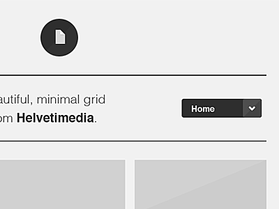 Almost there... css3 grid helvetica html5 minimal theme wordpress