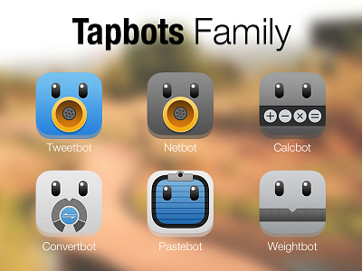 Carla (iOS 7) - Tapbots Family calcbot carla convertbot netbot pastebot tapbots theme tweetbot weightbot