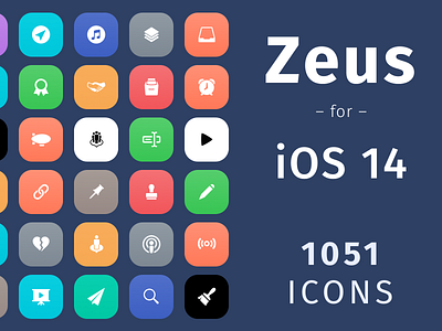Zeus for iOS 14 - A whole new theme for your iPhone and iPad