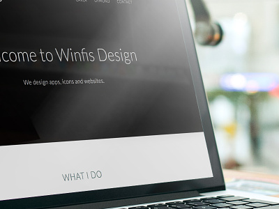 WinfisDesign.com Re-Redesign redesign webflow website winfis design