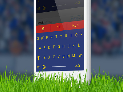 Football Keyboards - Themeboard app barcelona barça custom fc barcelona football keyboard soccer theme themeboard ui