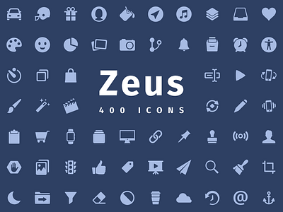 Zeus - Icon set for every project