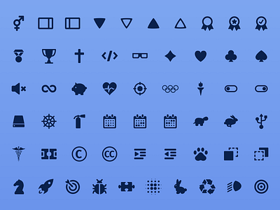 Zeus - Icon set for every project (v1.2 - 500 Icons!)