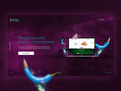 Blue Chilli - Interactive Agency Website