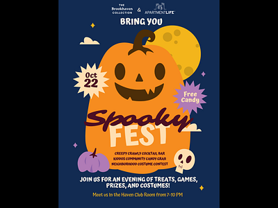 Fall Spookyfest Event Flyer