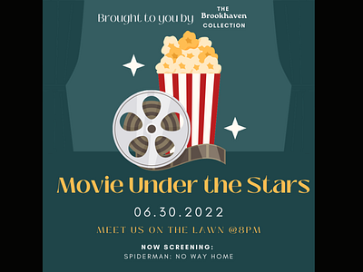 Movie Under the Stars Instagram Graphic