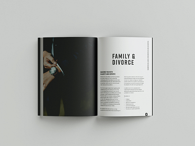 Collyer Bristow Private Wealth brochure book brand brand design branding brochure design divorce double page spread editorial editorial design families family law firm law firm logo private wealth