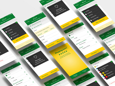 Morrisons adaptive app app design application brand brand design branding design digital digital design graphic design mobile shopping list ui ux web web design