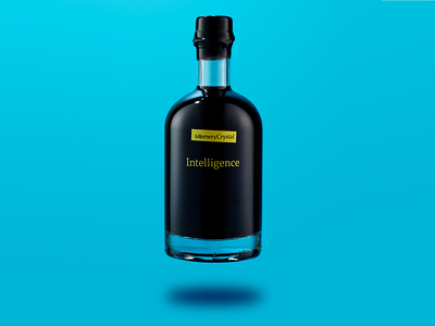 Gin bottle concept and packaging bottle branding gin intelligence marketing packaging packagingdesign