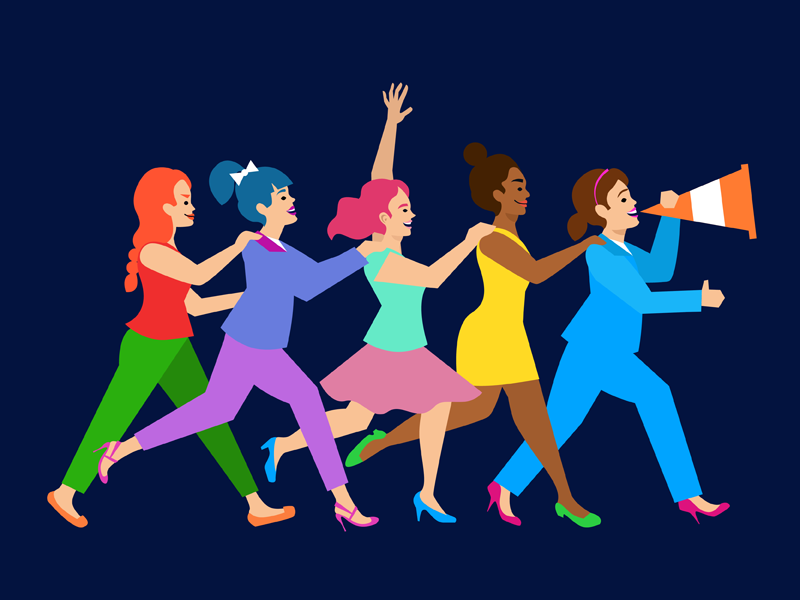 After Hours Conga Line by Kitkat Pecson on Dribbble