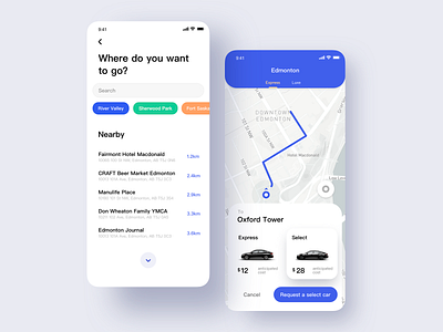 ride-hailing app