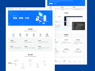 星图中台-starmap 2.5d design illustration ui ux web website