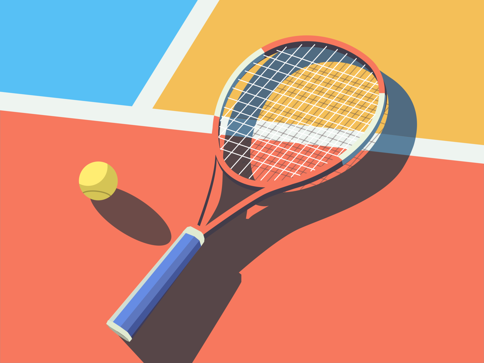 Tennis by Murphy on Dribbble