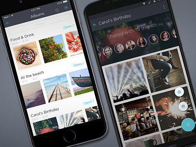 Photo Sharing App - iOS and Android