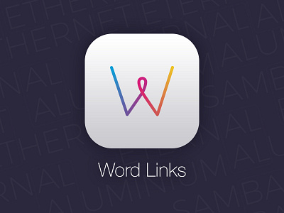 Word Links Icon