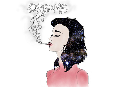 Dreams artwork dreams illustration smoke