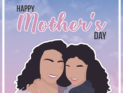 Happy Mother's Day Poster branding coreldraw design event template graphic design illustration layout mtohers day poster social media social media poster social media poster template template vector