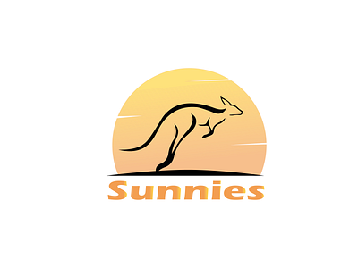 Sunnies Kangaroo logo dailylogo dailylogochallenge design dribble graphic design illustration logo vector