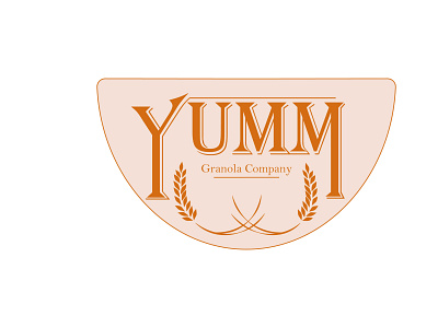 Yumm Granola Company logo dailylogo dailylogochallenge design dribble graphic design illustration logo vector