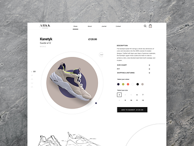 ARKK Product page arrk clothing copenhagen design fashion minimal product product page retail retail store sneakers ui ux web web design webdesign