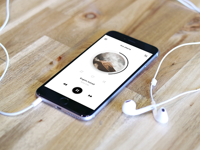 Tuneful | Simple Music iOS App Design