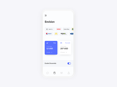 DreamAds | App design