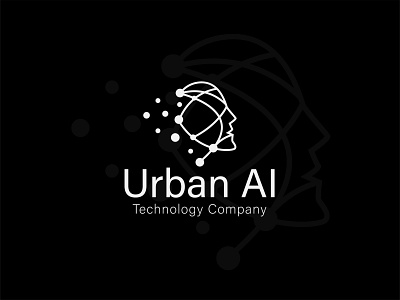 Urban AI Technology Company branding design graphic design illustration logo logo design motion graphics typography vector