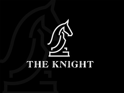 THE KNIGHT 3d branding design graphic design illustration logo logo design motion graphics typography ui ux vector