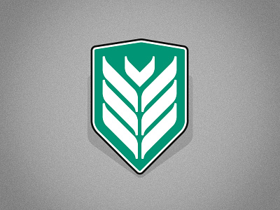 Emblem arrow bird emblem logo shield water