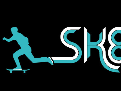 Logo design Skatemates logo logotype push sk8 sk8m8s skate skateboarding skatemates