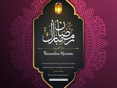 Ramadan Mubarak Social Media Post Design branding design fasting graphic design illustration islam islamic month islamic post muslim namaz ramadan ramadan mubarak ramzan ramzan mubarak typography
