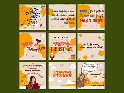 Youth Diary Feeds (IG : @youthdiary.id) branding design feeds graphic design illustration instagram logo typography ui ux vector website