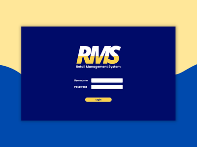 RMS (Retail Management System) Desktop Application branding design designapps graphic design illustration logo typography ui uiux ux vector website