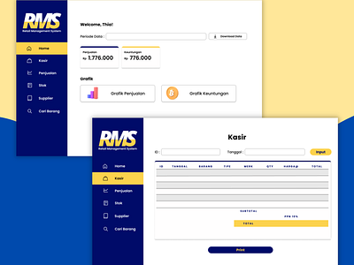RMS (Retail Management System) Desktop Application