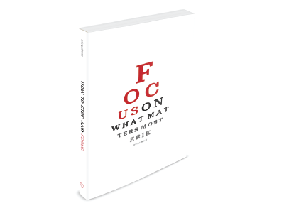 Focus Book Cover book cover book design cover design erik qualman focus illustrator print design public speaking