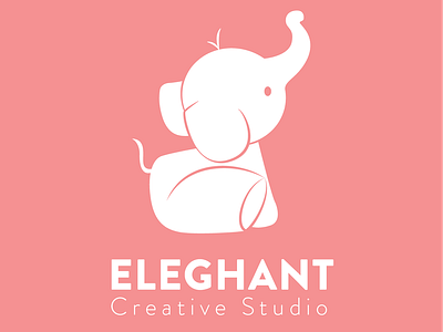 Eleghant Company Logo creative elephants graphic design logo design logos modern design visual design