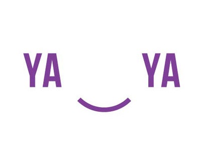 Yaya logo smiles typography