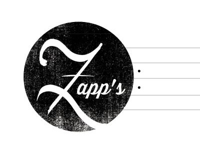 Zaap's chips identity logo potato zapps