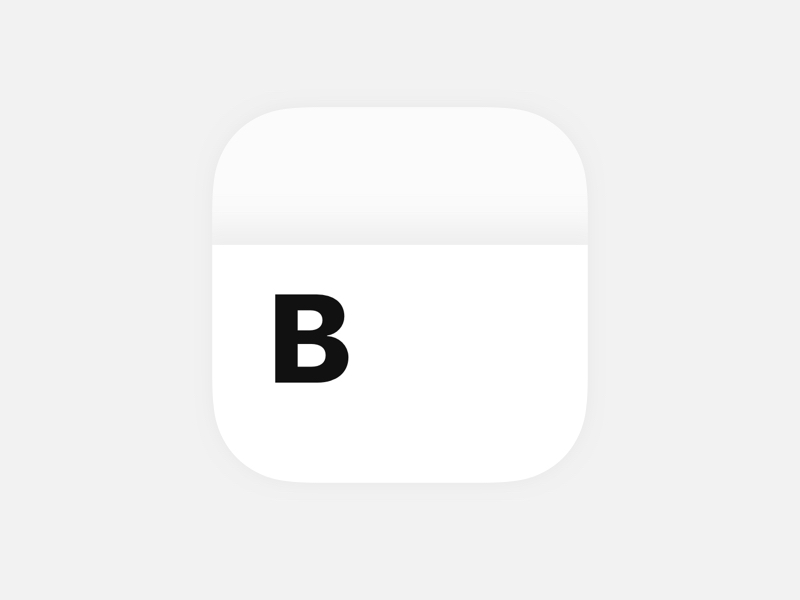 Beelep icon app clean icon icon app ios minimal stiff ui