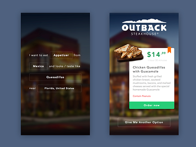 Food Delivery clean delivery food ios mobile ui