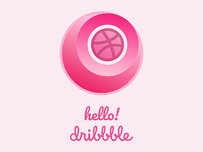 Dribbble Debut Planet