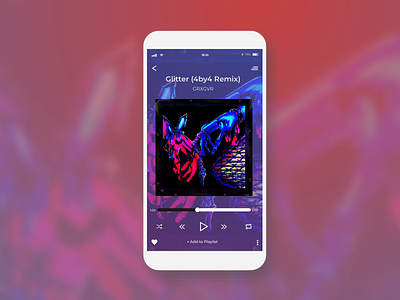 Daily UI | Music App app dailyui design ui uidesign ux uxdesign webdesign
