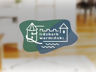 Snapchat Geofilter - Lidzbark Warmiński, PL castle design flat geofilter lidzbark line logo mazury modern poland snapchat vector warminski