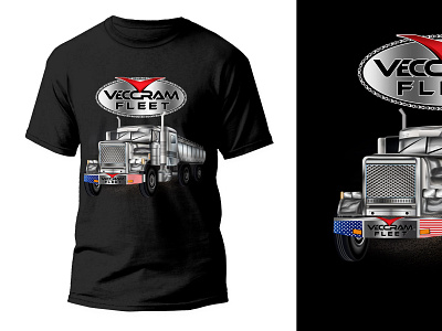 Tanker Trucking Company T-Shirt Design