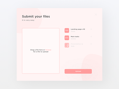 File upload 031 daily ui design minimal sudmit ui upload uploading ux web