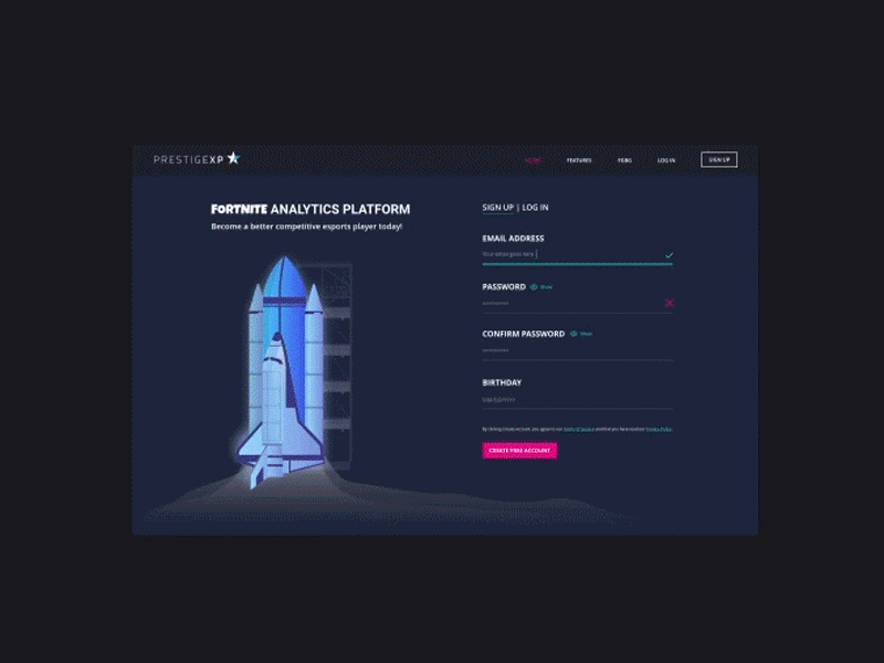 Illustrative Landing Page