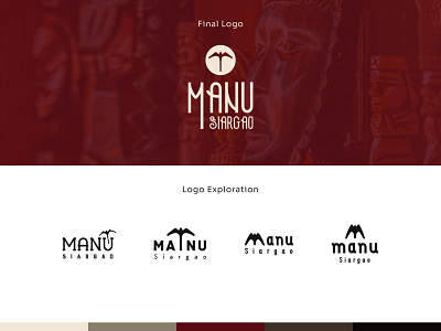 Manu Siargao Logo Development branding design graphic design logo