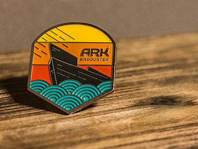 Ark Lapel Pin ark attraction design lapel pin product
